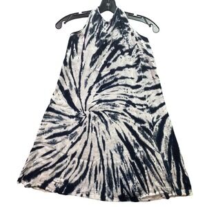 Tiki Palm Sundress Womens Medium Tie-Dye Strappy Beachy Coastal‎ Festival